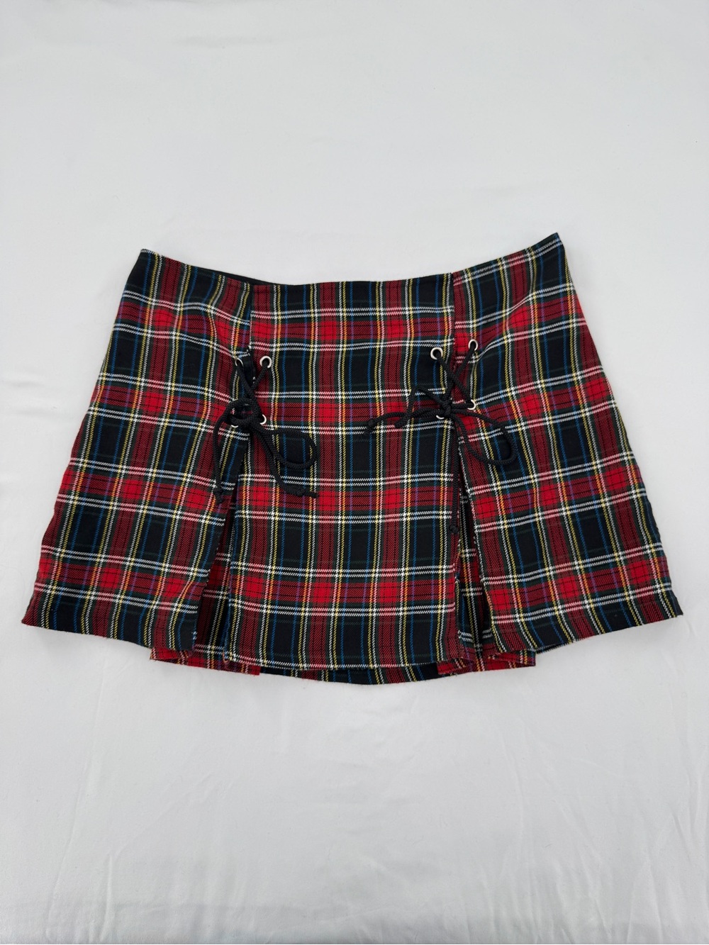 LIP SERVICE Y2K Punk and Disorderly Tartan Mini Skirt 2000s Grunge size Medium